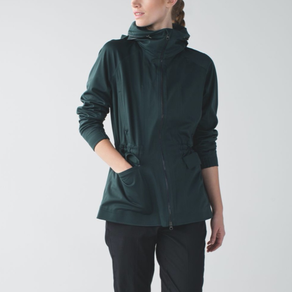 Lululemon &go Cityfarer Anorak - Fuel Green